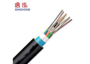 China Non Metallic Duct Outdoor Fiber Optic Cable Moisture Proof Non Self Supporting wholesale