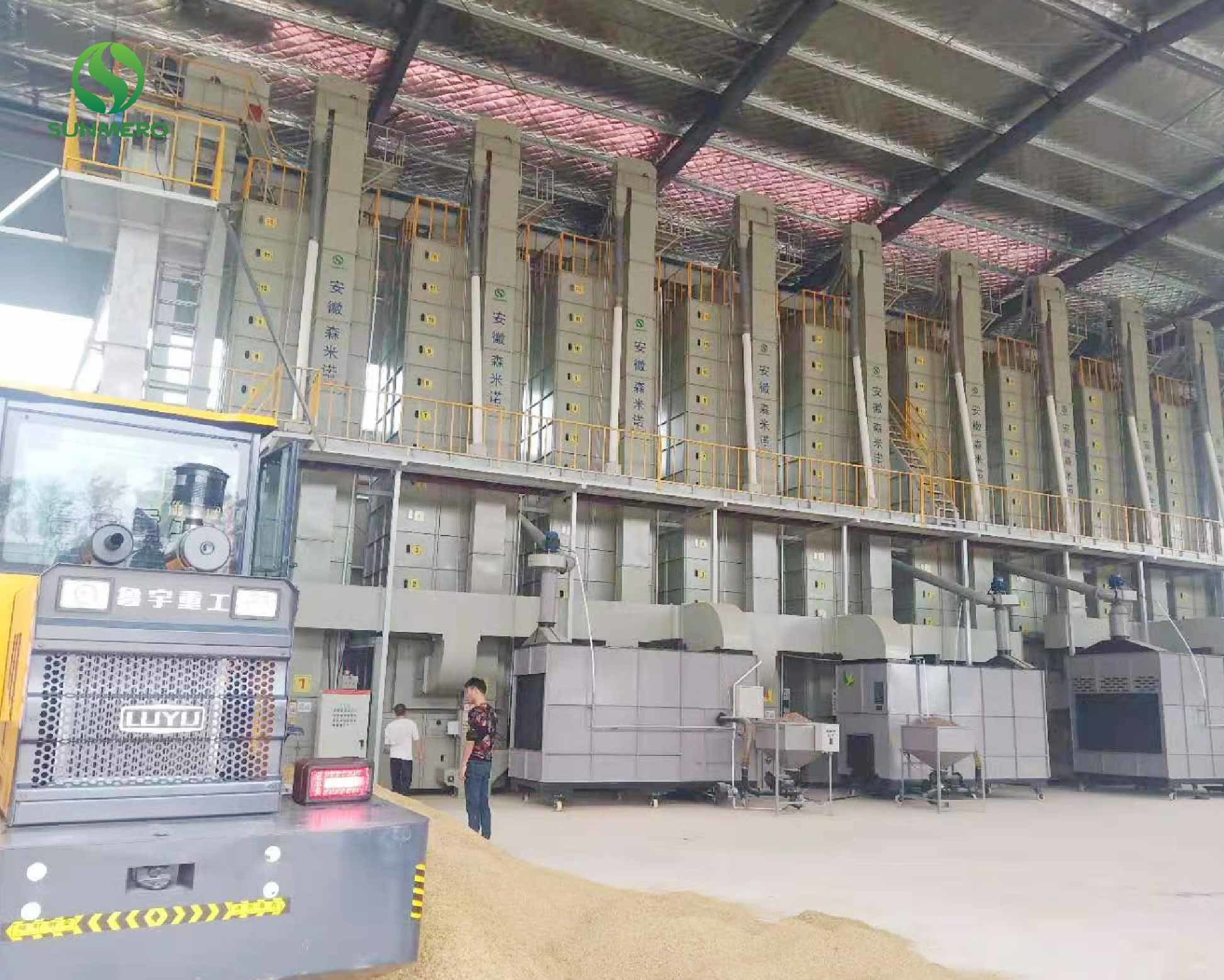18000KG Multifunctional Grain Elevator Dryer For Rice Drying Plant
