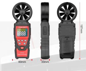 China 3x1.5V AAA Batteries Portable Anemometer Digital wholesale