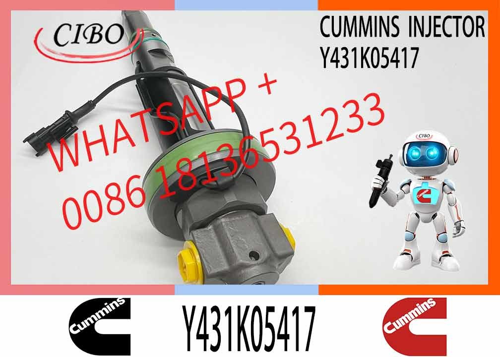 Factory Outlet OEM Quality Brand New Diesel Fuel Injector Y431K05558 Y431K05417 4964170 4964171 2867149 for QSK19 Diesel Engine