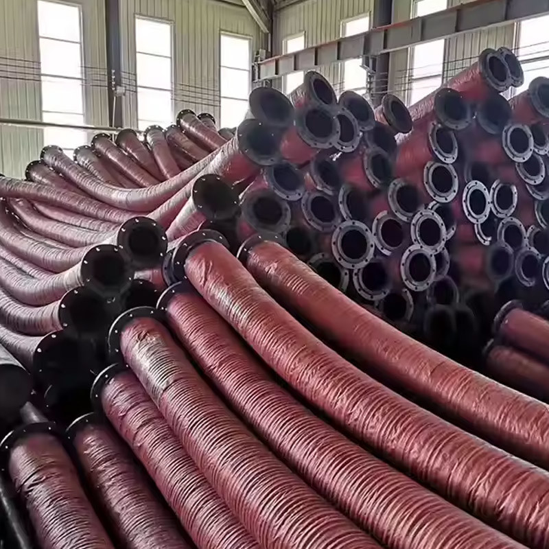 Rubber 8 Inch Slurry Suction Hose With Smooth Inner Surface