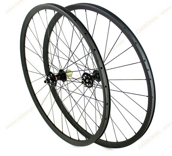 Hot sale strongest mtb 29inch bike carbon25*30MM clincher wheelset for mountain