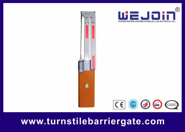 Waterproof Parking Access Control Gates , Parking Lot Barrier Gate Optional