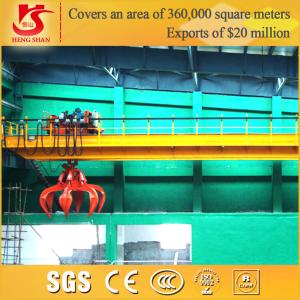 China Double girder grab bucket crane manufacture gantry crane for sale wholesale