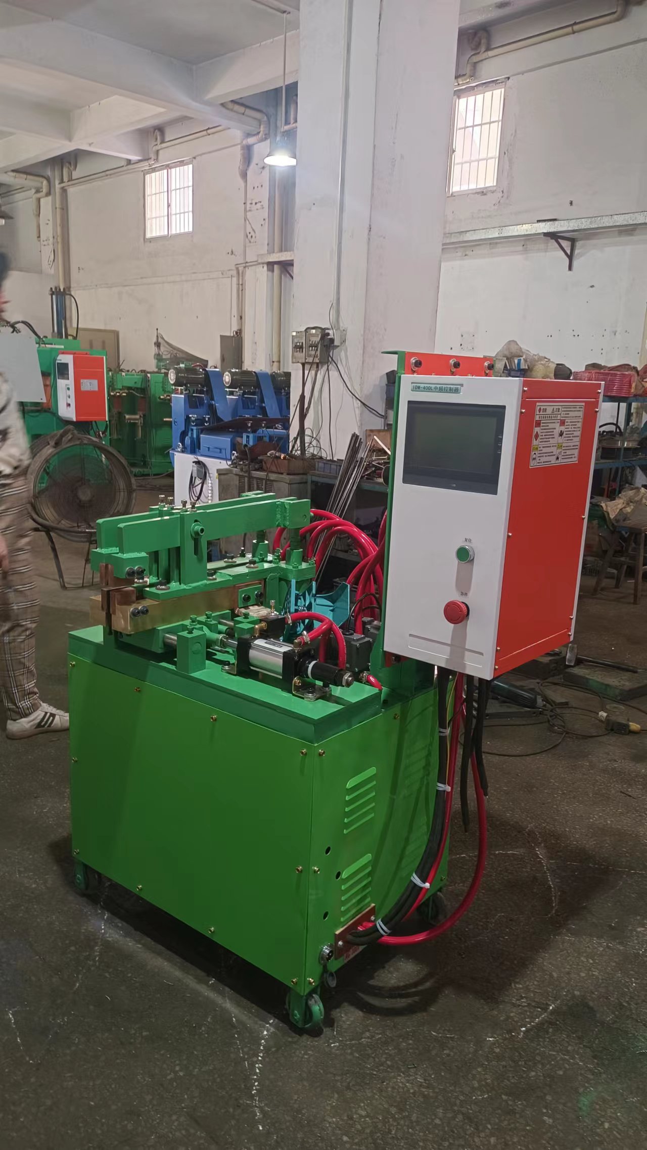 High Welding Speed YXT-90 Intermediate Frequency Automatic Air Pressure Welding Machine