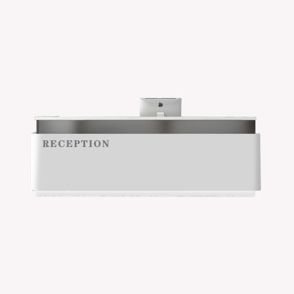 Simplicity Stylistic Stainless Steel Cashier Desk for Beauty Salon Clothing
