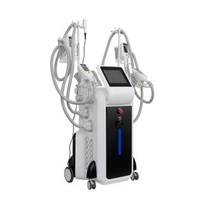 China 4 handles Cryolipolysis equipment fat freezing slimming machine with 12 Inch big touch color screen wholesale