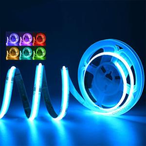 China RGB COB Waterproof LED Flexible Strip Battery Powered Rgb Led Strip 10MM Ce wholesale