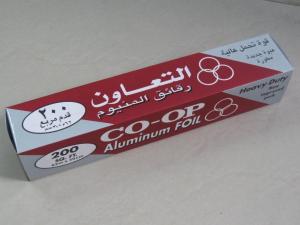 China Retail Thin Aluminium Foil , Pure Commercial Grade Aluminum Foil For Restaurant wholesale