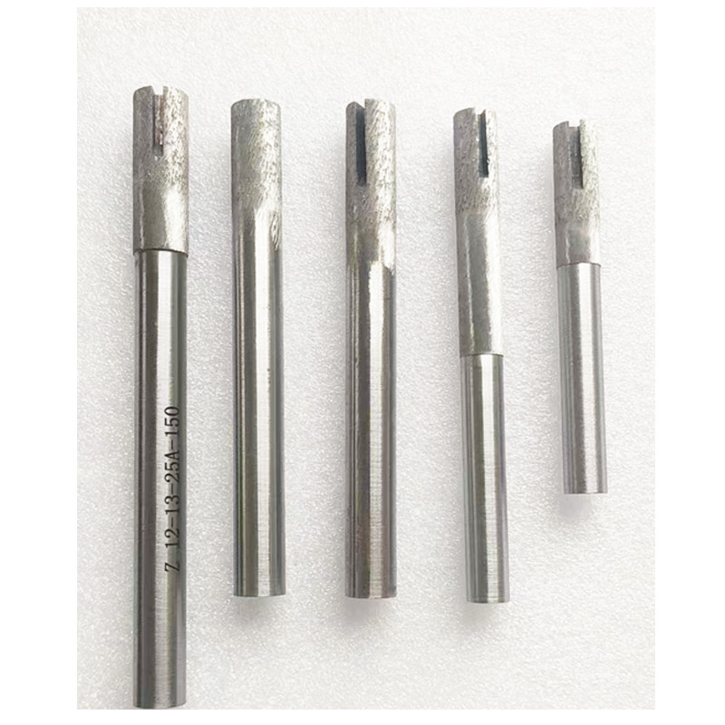 Diamond sintered stone carving tools for hard granite carving end mill ball nose and conical type