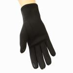 Christmas 22x16cm Windproof Heated Gloves Grid Winter Ladies Mittens Fleece