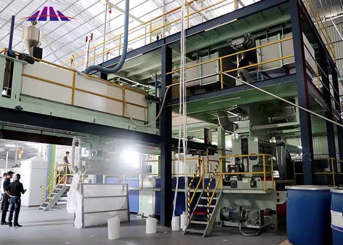 550m/Min 4200mm Nonwoven Production Line Anti Bacterial Health Care