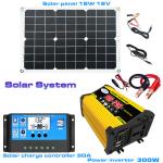 Mini Solar Inverter 300W 12V 220V Power Car Inverter Dc 12V To Ac 240V Car Power