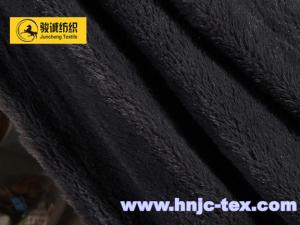 China China textile goods wholesale plush fur pv fleece fabric home textile apparel fabric wholesale