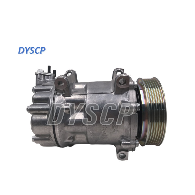 9675077280 Car Ac Compressor Replacement Peugeot 408 2.0 2014 DS5 DS6 1.6t C4 7C16 6PK