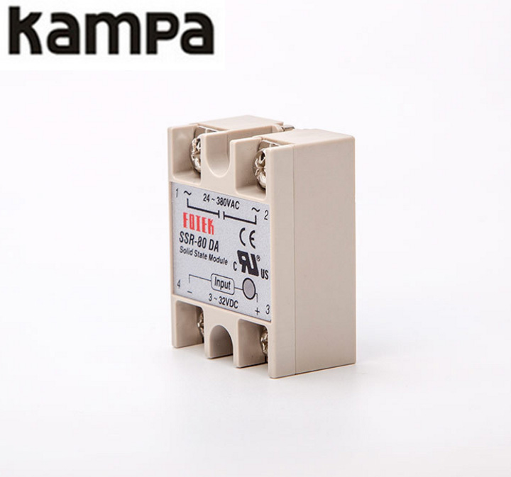 Foteck SSR 80DA voltage monitoring relay solid state relays electrical cost