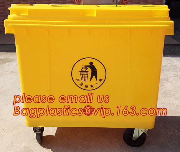 120 Liter Plastic Wheelie Trash Bin/Waste Bin/Garbage Container/Dustbin, Outdoor Garbage Bin,Plastic Waste Bins, wheel