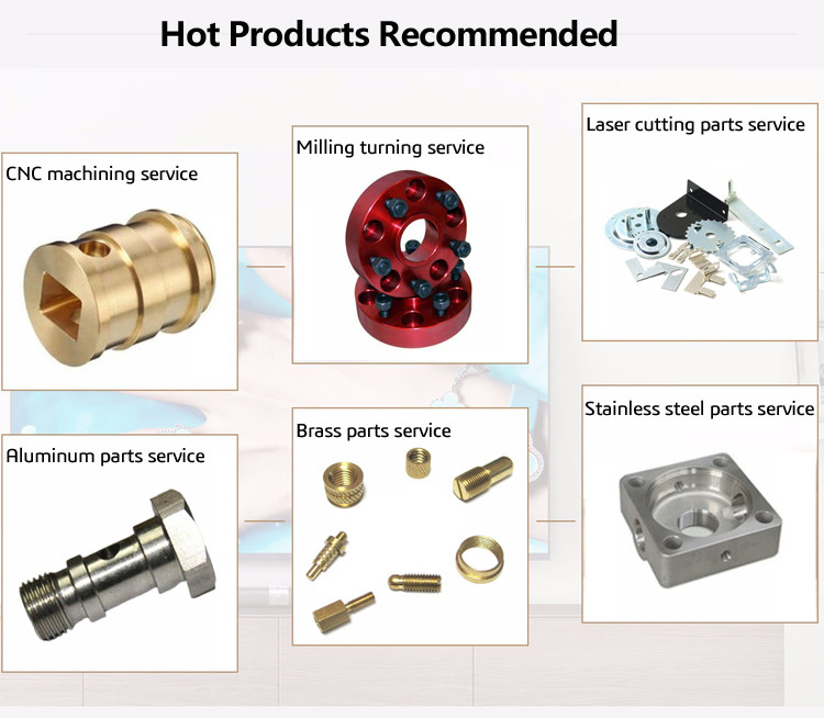 DWG Sandblasting Custom Cnc Machining Parts Aluminum Anodized