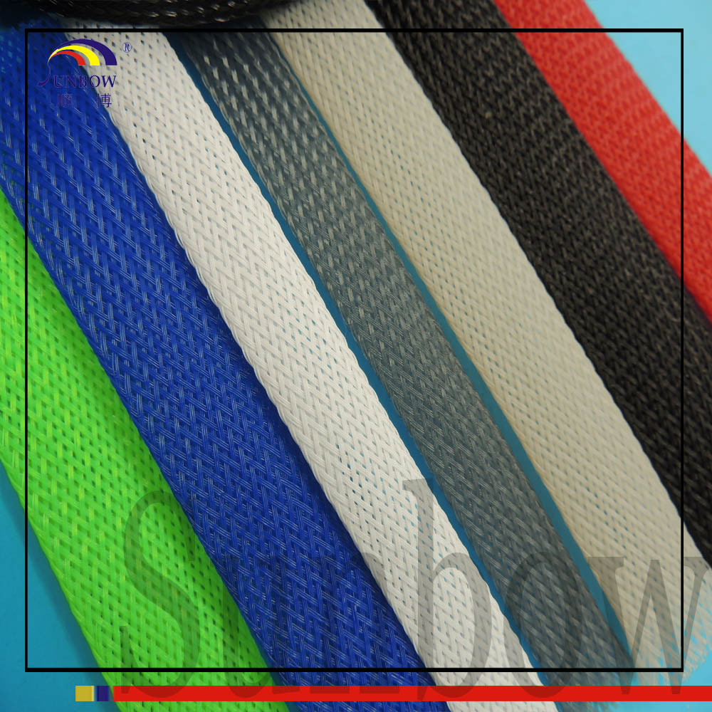 Polyster Monafilament PET Braided Expandable Cable Protection Sleeves
