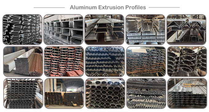 Aluminium Profile Window Frame Extrusion Aluminium Profiles 0