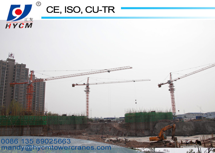 Prices of Tower Cranes QTZ4810 Hydraulic Tower Crane Lifting Equipment