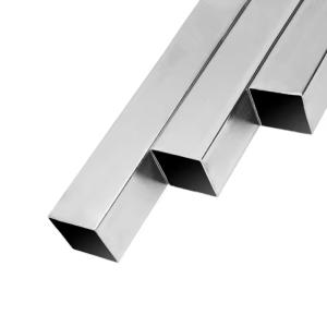 China Ss316l Square Steel Hollow Pipe 316l Stainless Steel Rectangular Tube wholesale