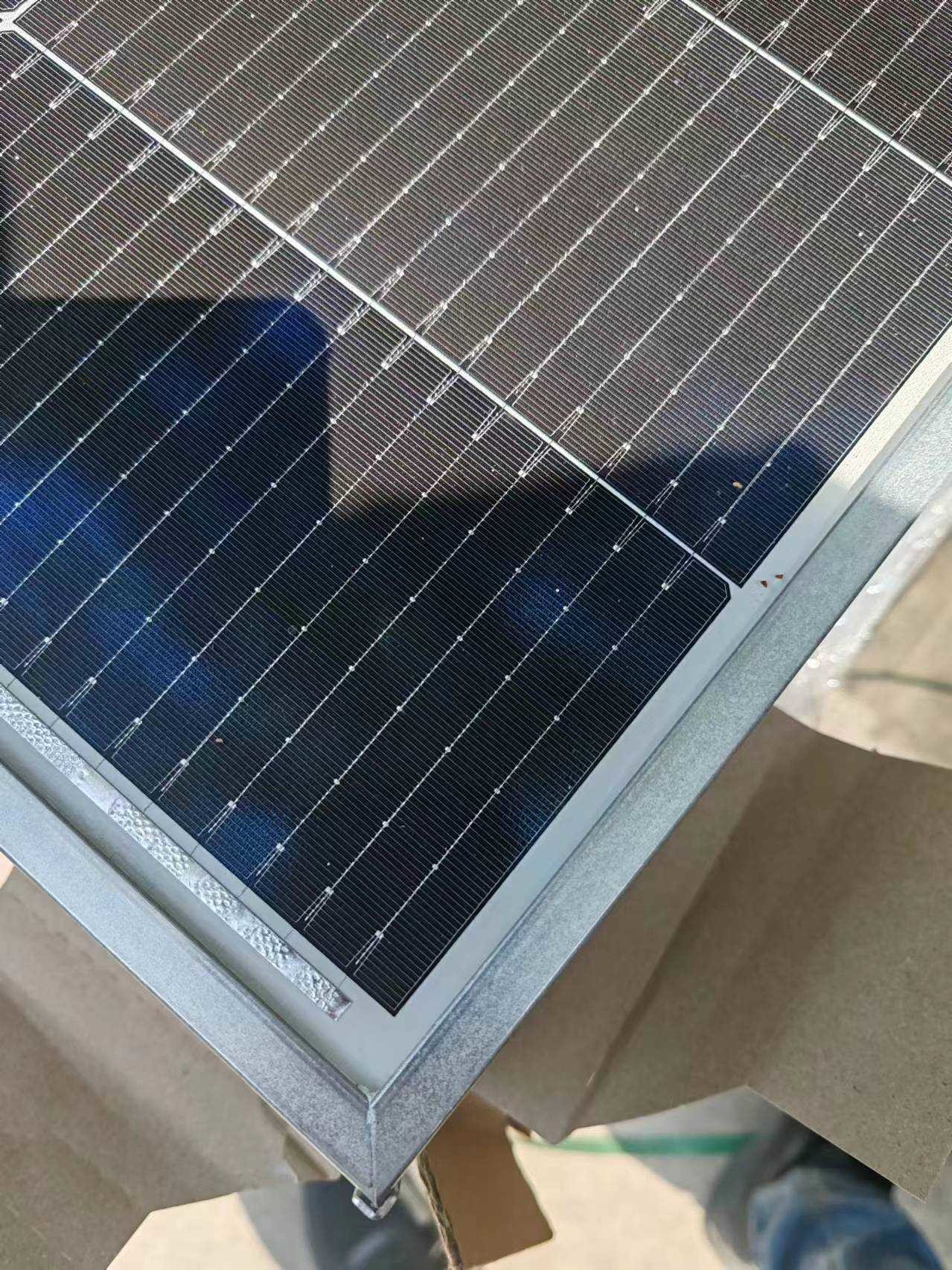 Load Capacity Module Frames Excellent Weather Resistance Solar Panel Steel Frame Easy Installation