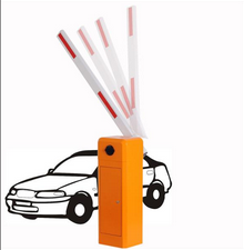 Auto Car parking gate barrier System , 60HZ / 50HZ Boom Barrier Gate RS485