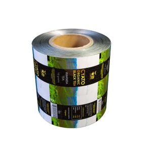 China Food Grade Laminated Aluminium Foil Roll Film Ideal For Snack And Meal Packaging wholesale