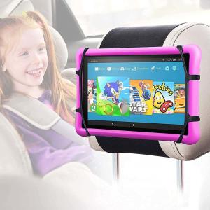 China Car Headrest Mount Holder With Anti Slip Strap Silicone wholesale