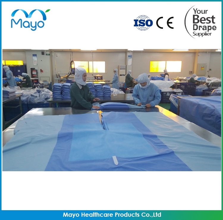 Blue 30gsm 40gsm Surgical Scrub Suits Light Blue Scrub Suit