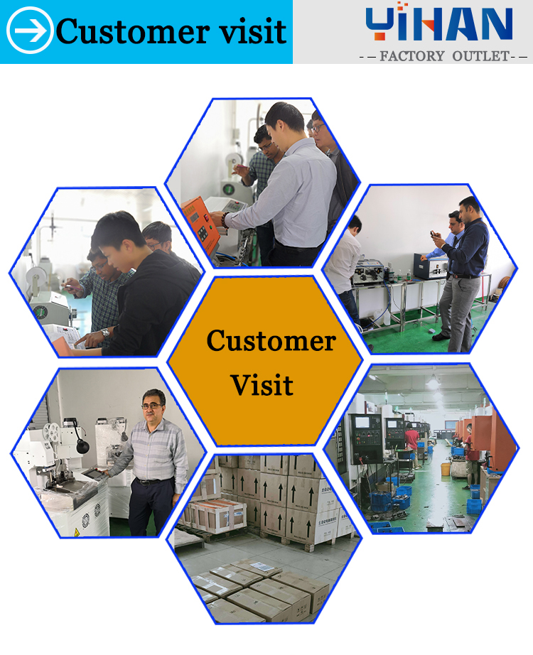 YH-845 Wire Cutting Stripping Machine Electric Wire Stripper Cutter with 220V 50-60HZ