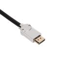 Zinc Alloy Dp 1.4 Male To Male Support Ethernet 8K 60Hz 4K 120Hz Displayport