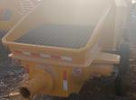 Yellow Used Concrete Trailer Pump HBT8018C Sany 180kw 2200rpm