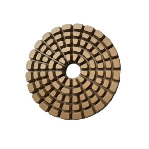 China 4 Inch Round Resin Floor Diamond Polishing Pads For Glass wholesale