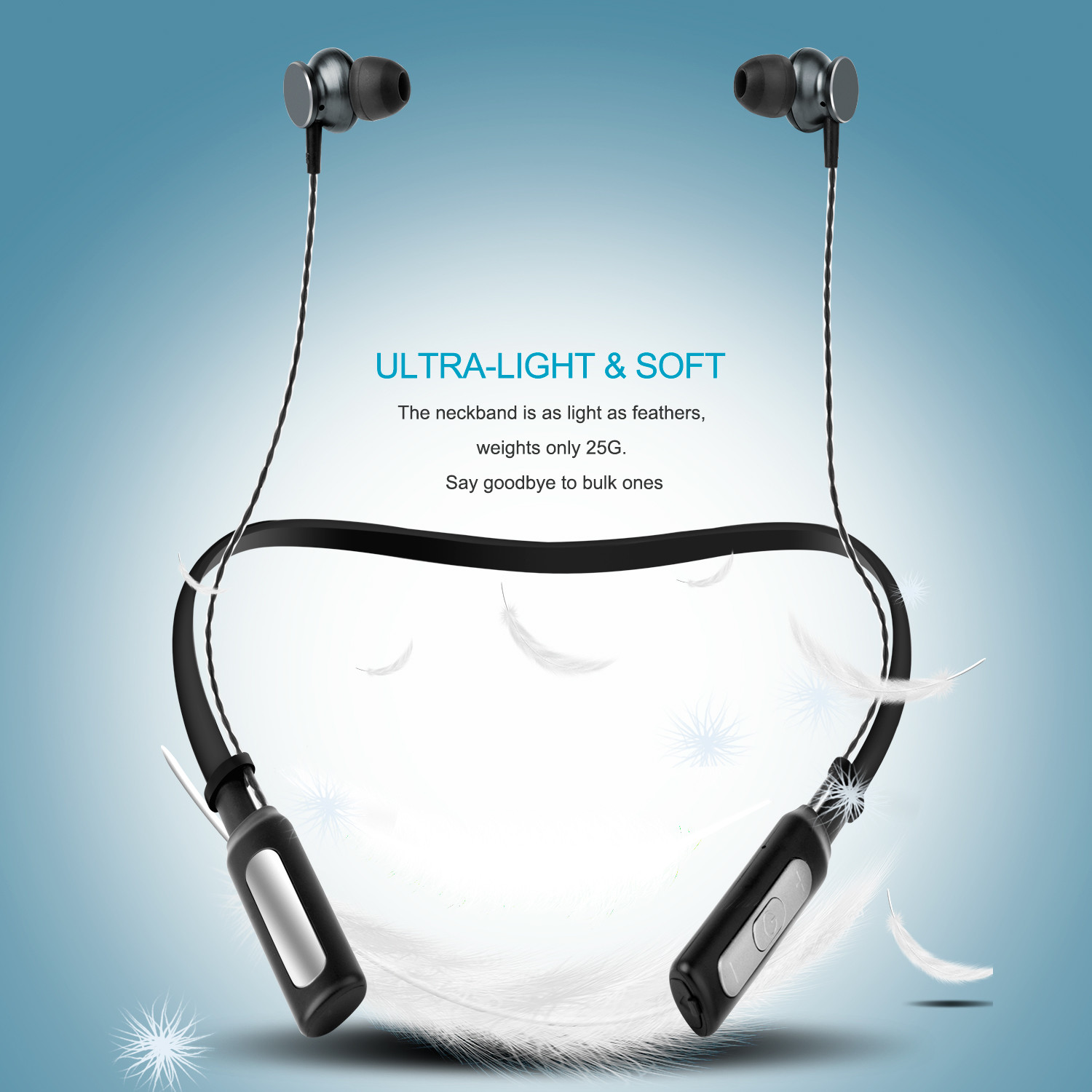 10M Bluetooth WT230S 135mAh Noise Cancelling Headset Earbuds