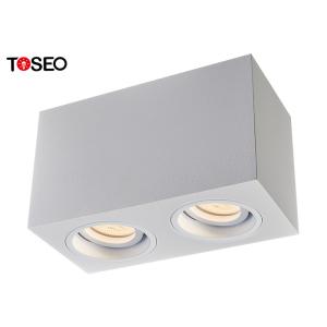 China Restaurant Square Surface Mounted Downlight Adjustable Gu10 Ceiling Spotlights wholesale