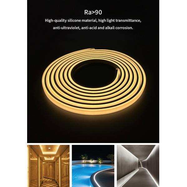 10*10mm IP68 PU Neon Flex Lights Waterproof DC24V Neon LED Flexible Strip Light