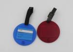 Personalized Name Tags For Luggage With Logo Printed , Luggage Identification