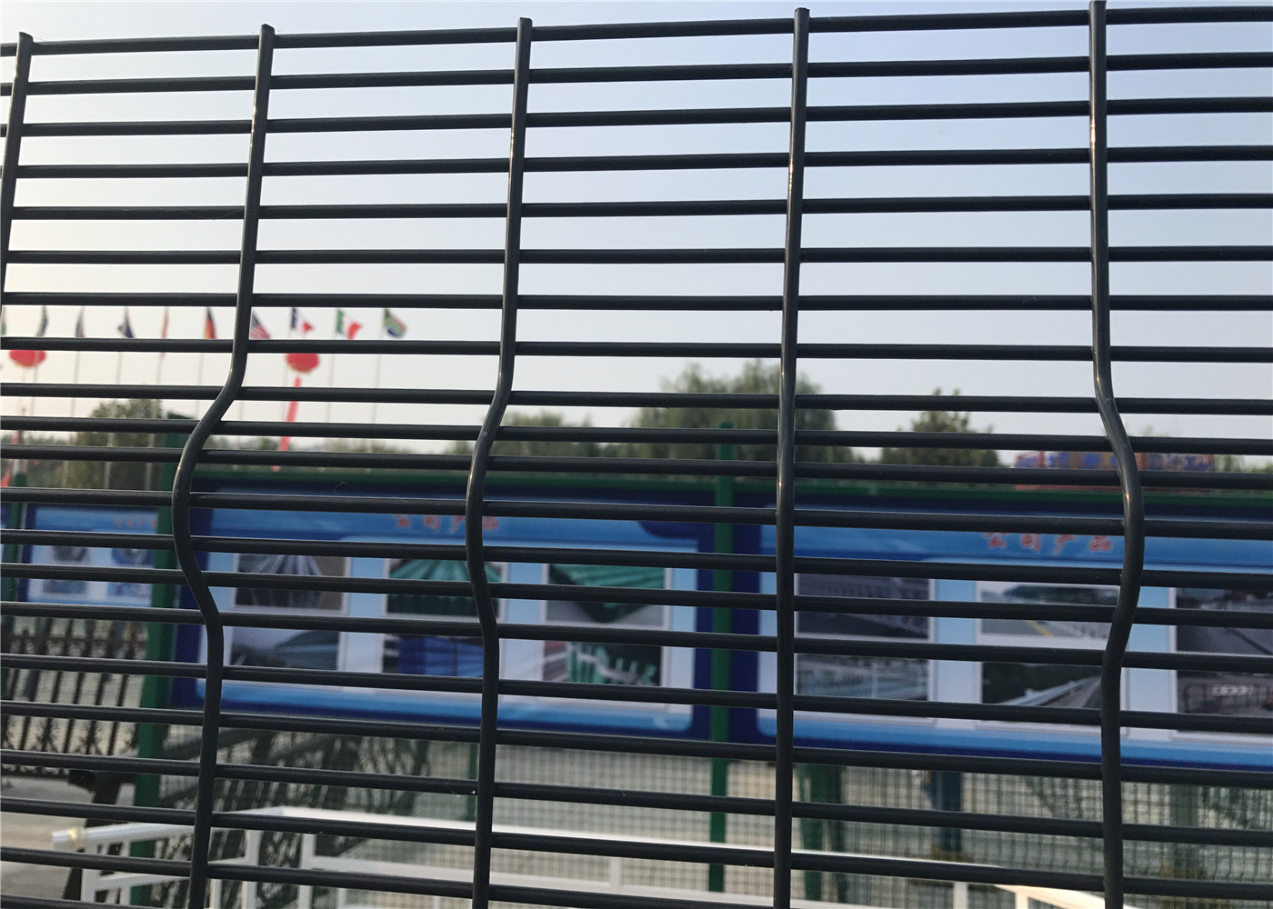 High Security Fence galvanized 358 Fence welded wire mesh panel fencing