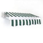 Retractable Awning, Polyester, Stripe 300 X 200 Cm