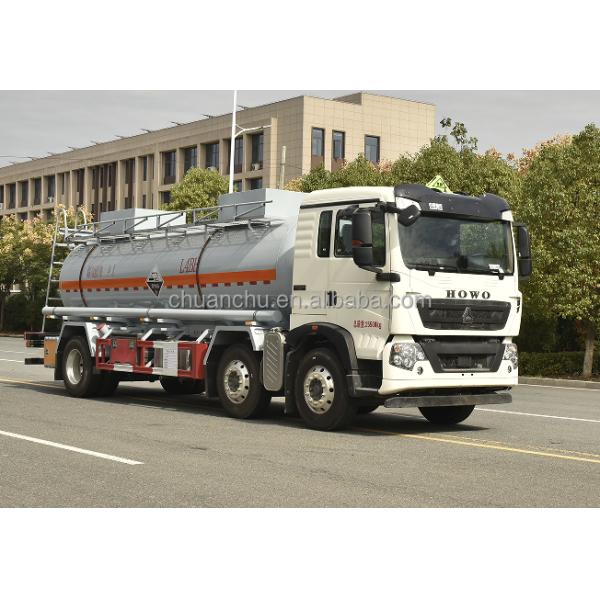 6*2 Anti Acid Corrosion Chemicals Acid Corrosive Chemicals Transport Truck Gasoline Fuel Type 150hp Horsepower