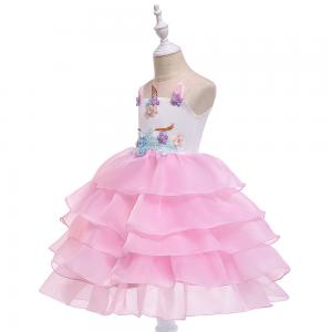 China Ageant Flower Multi Layered Tulle Wedding Formal Dresses For Little Girls wholesale