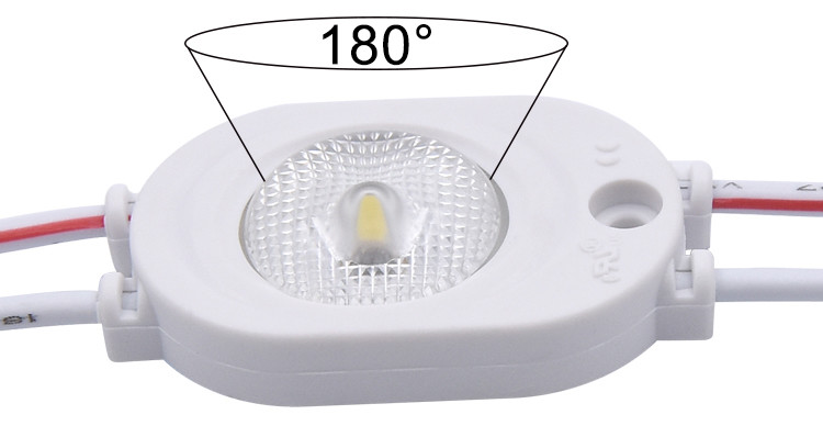 High Power IP67 DC12V 1 LED Mini 2835 170 Degree Lens LED Module