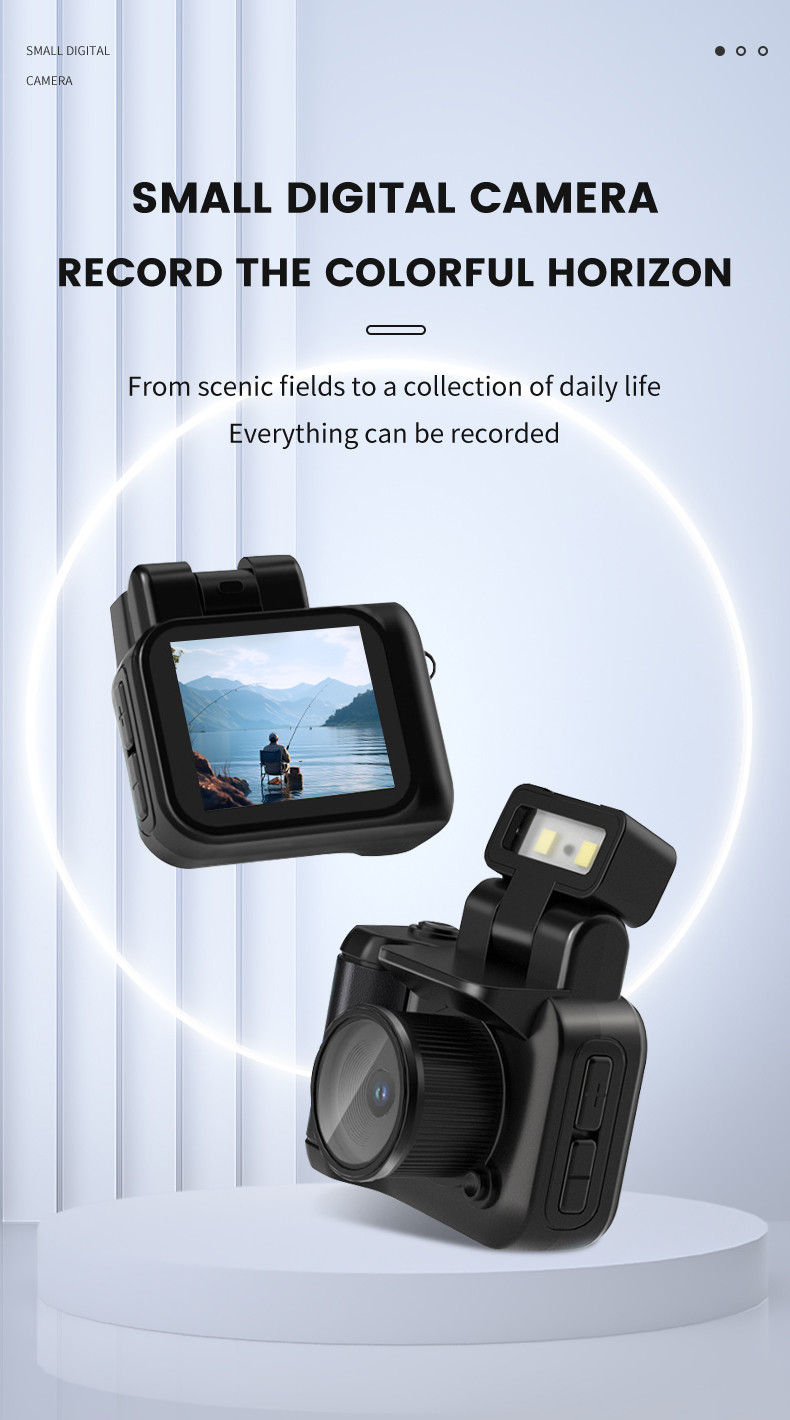 Mini Camera With Screen HD 1080p With Flash Lamp And Battery Dock Portable Retro Ultra Compact Mini Camera Video Recorder Y4000