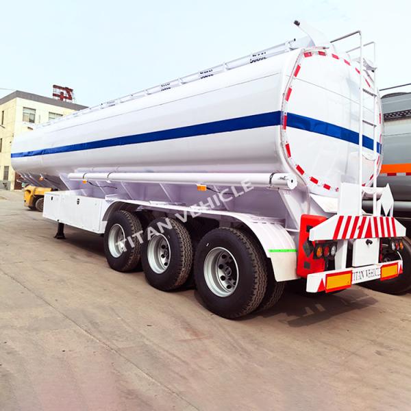 TITAN 3 Axle 42000 Liters Fuel Tank Semi Trailer Oil Diesel Fuel Tanker Trailer