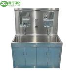Customized 304 Stainless Steel Hand Washing Sink With Faucets