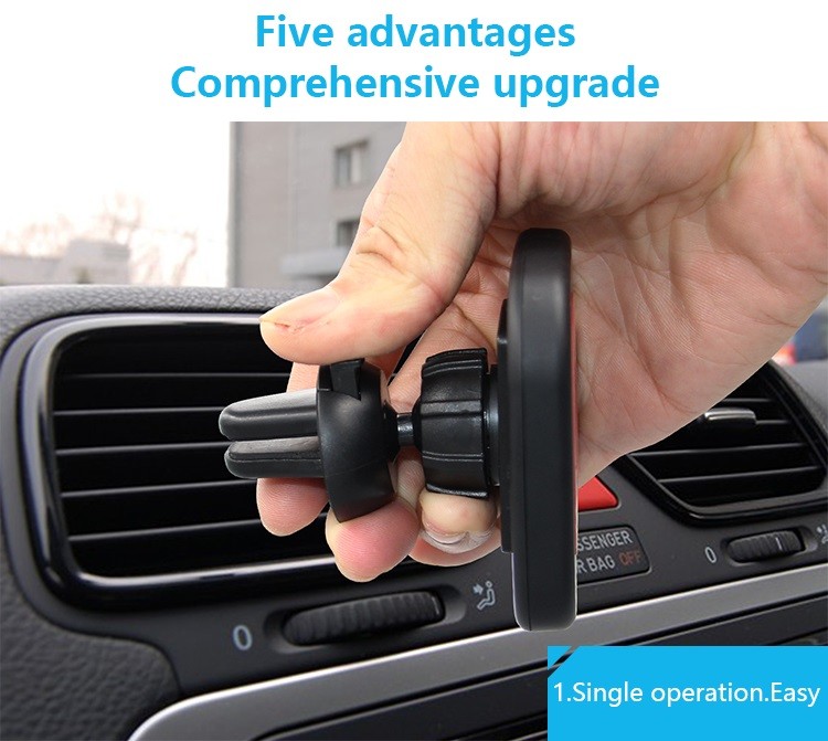WIRELESS CAR CHARGER Magnetic QI car mount wireless charger for SAMSUNG iPhone any mobile phone 10W fast charging