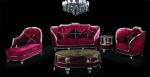 Nordic Blue Velvet Furniture Set