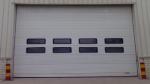 Fast Garage Industrial Sectional Doors Insulated 40mm Steel Panel ISO 9001 / CE